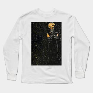 The Black Cape Sitting Long Sleeve T-Shirt